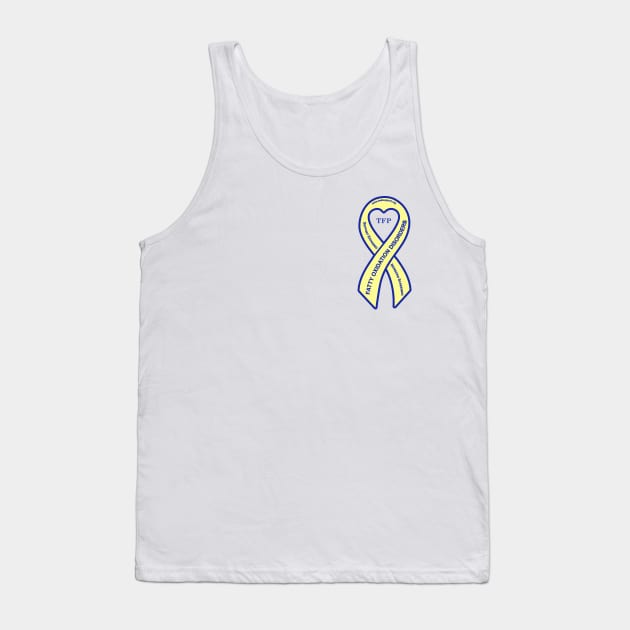 TFP FOD Awareness Ribbon Tank Top by FOD Family Support Group